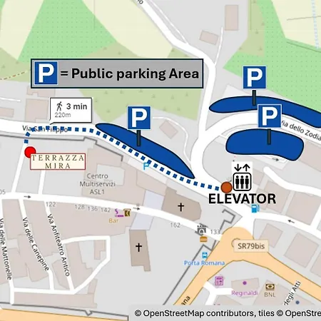 Terrazza Mira - Vista Panoramica E Parcheggio A تودي